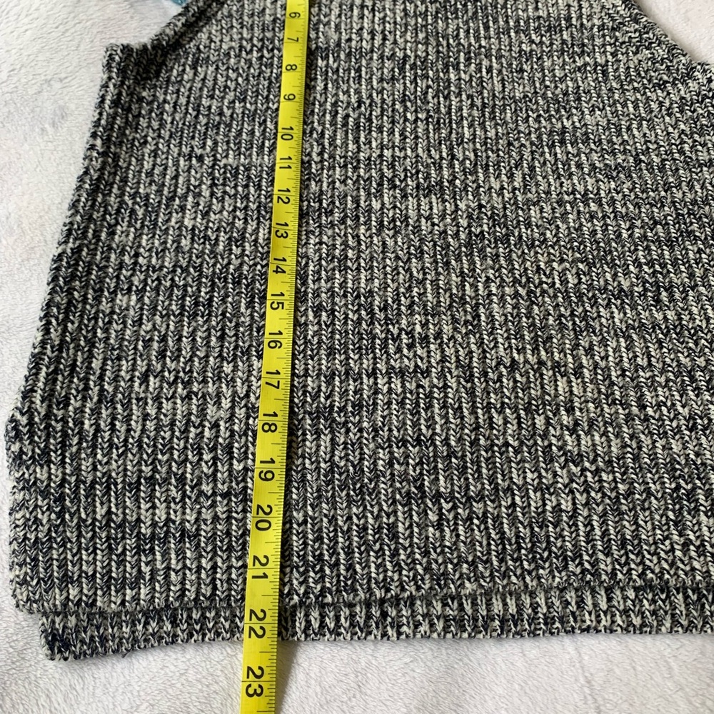 J CREW 65% cotton heavier sleeveless mock turtleneck in size Small VVGUC ++ - Picture 8 of 11
